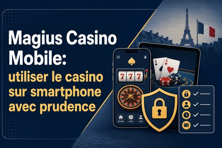 Magius Casino Mobile: utiliser le casino sur smartphone avec prudence