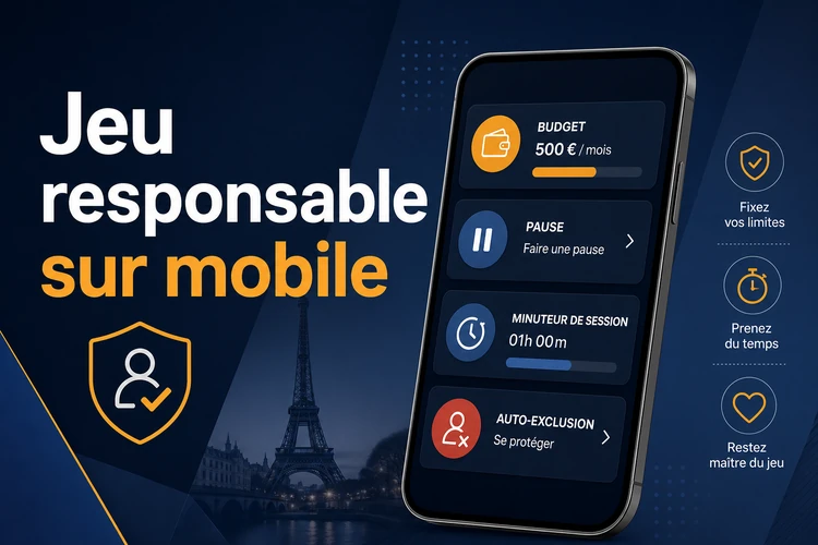 Jeu responsable sur mobile