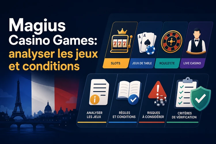 Magius Casino Games: analyser les jeux, catégories et conditions