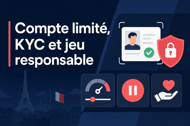 Compte limité, KYC et jeu responsable