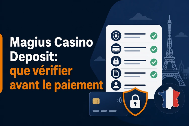 Magius Casino Deposit: que vérifier avant le paiement
