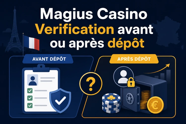 Magius Casino Verification avant ou après dépôt